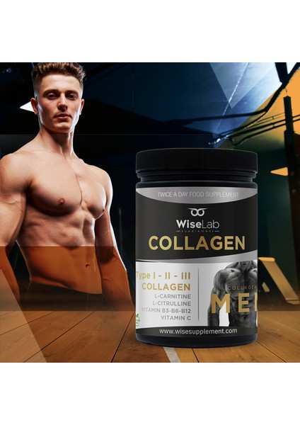 Men Collagen 300GR TIP123 L-Carnitine L-Citrulline