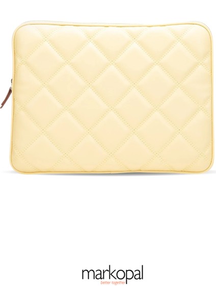 Kılıf Notebook Çanta Tablet Kılıfı Laptop Kılıfı 11" ve 13"-14" ve 15"-16" Kapitone Deri