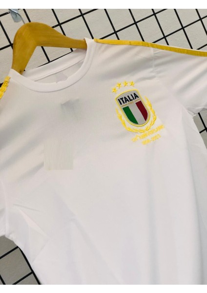 Italya 125.YIL Özel Tasarım Yetişkin Forması Veya Spor Atlet (Beyaz) Ag modelleri