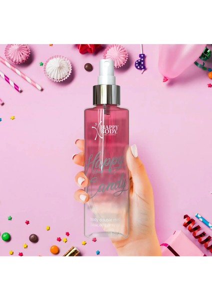 Happy Candy Çift Fazlı Vücut Spreyi 150 ml