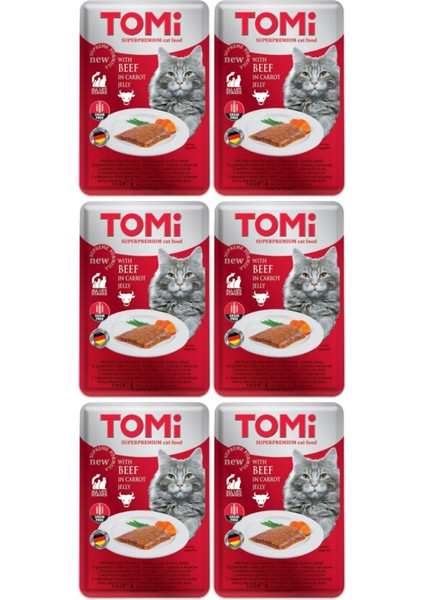 Pate Dana Etli ve Havuçlu Yetişkin Kedi Konservesi 100GR - 6 Adet
