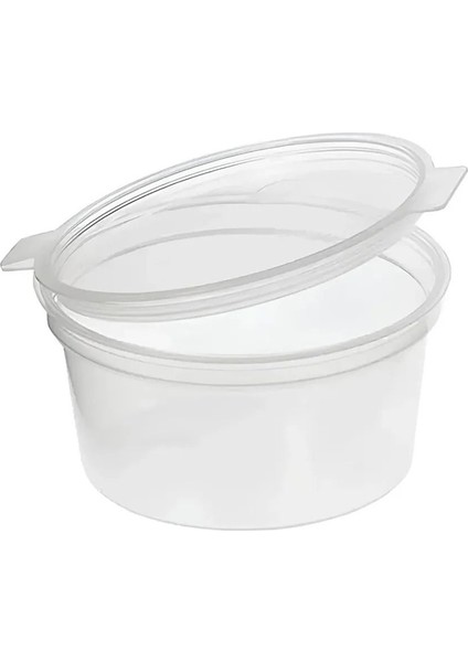 Sert Sos Kap 60 cc Saklama Kabı Ezme Meze Plastik Kapaklı Kase - 50 Adet fırsatları