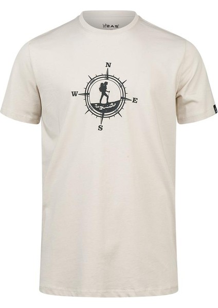 Alex Baskılı Erkek Sıfır Yaka T-Shirt