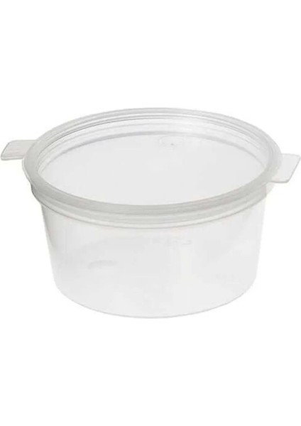 Sos Kap 30 cc Saklama Kabı Ezme Meze Plastik Kapaklı Kase - 50 Adet fırsatları