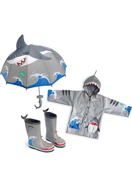 Köpek Balığı Çocuk Yağmurluk fırsatları