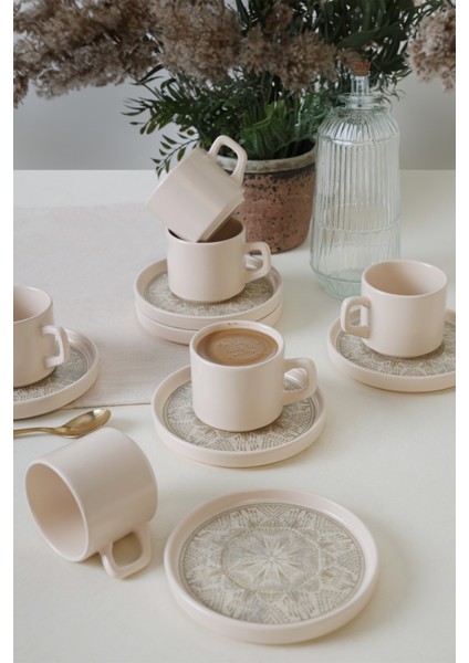 Groundlace Stackable Çay Takımı 12 Parça 6 Kişilik 21501