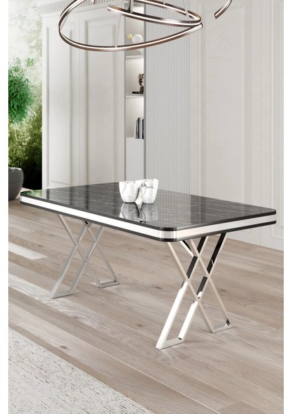 Miralay Metal x Masa Ayağı 2'li Takım Gümüş fırsatları