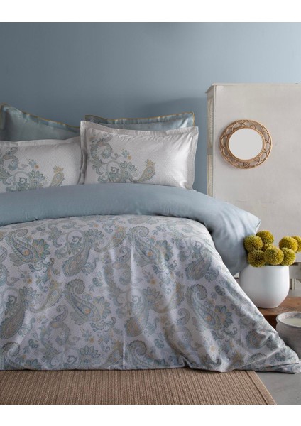 Çift Kişilik Elegance Stn Nevresim Tak.berta Indıgo - Nevresım