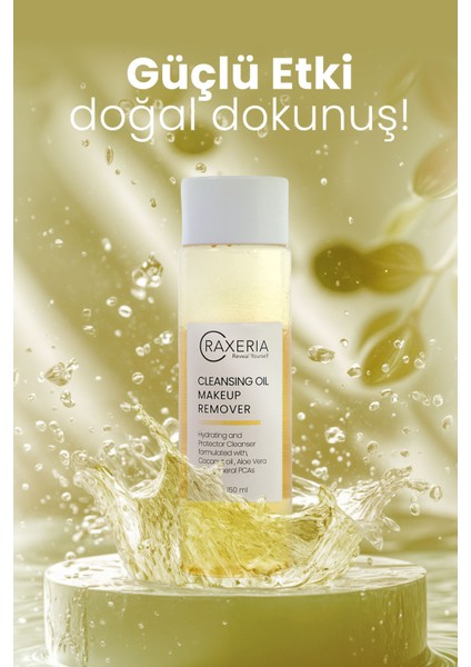 Yağ Bazlı Makyaj Temizleyici -Yüz ve Vücut Arındırıcı Temizleme Yağı - Cleansing Oil Makeup Remover