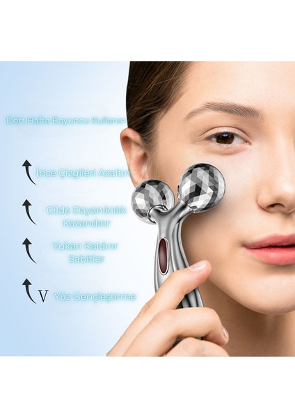 3D Ruller Masaj Aleti Çelik Toplu Masaj Aleti Sıkılıştırıcı Masaj Aleti TP-1032 fiyatları