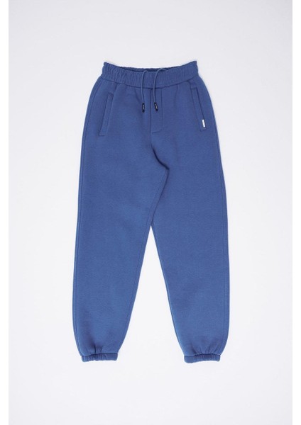 Erkek Relaxed Jogger Basic Sabah Mavi Eşofman Altı fırsatları