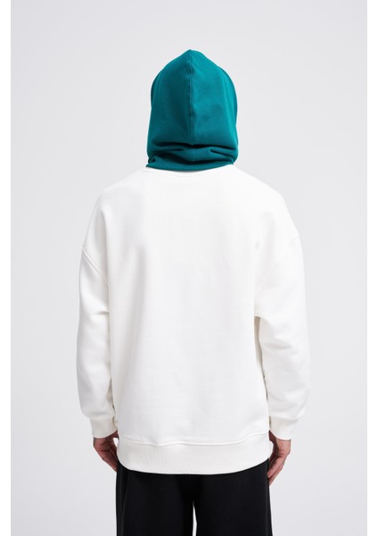 Erkek Basıc Oil Green Hoodie indirimleri