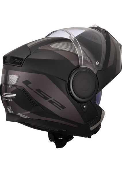 Scope 2 Axıs Mat Siyah-Tıtanıum Kask
