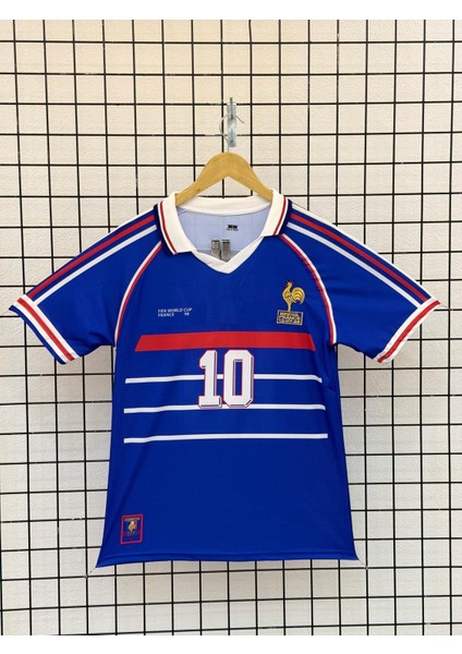 Fransa 98 Dünya Kupası Zinedine Zidane Nostalji Forması fiyatları
