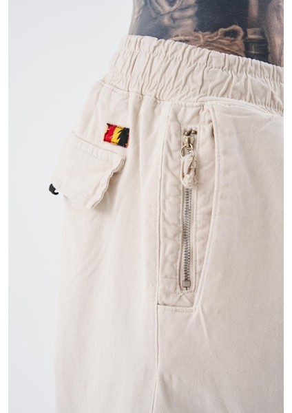 Erkek Denim Kargo Pantolon Stone indirimleri