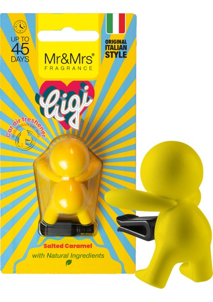 Gigi - Oto Araç Kokusu, Araba Klima Kokusu, Oto Kokusu - Salted Caramel