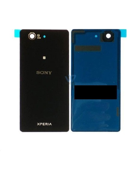 ESLIETECH26AKSESUAR Sony Xperia Z3 Mini-Compact Uyumlu Arka Kapak-Batarya Pil Kapağı-Siyah fiyatları