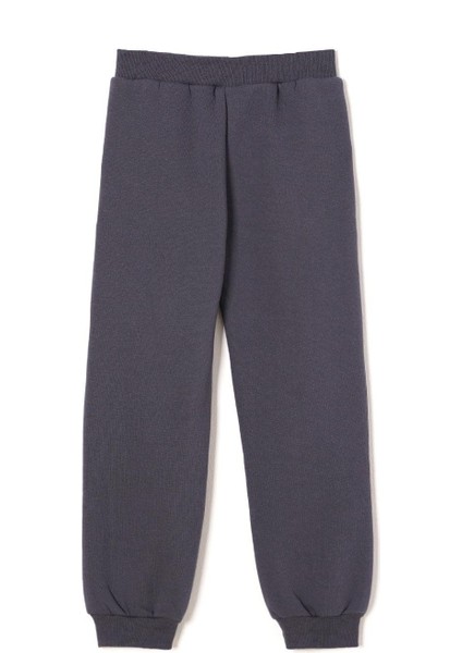 Kapüşonlu Uzun Kol Yazı Baskılı Antrasit Renk Erkek Çocuk Eşofman Takım indirimleri