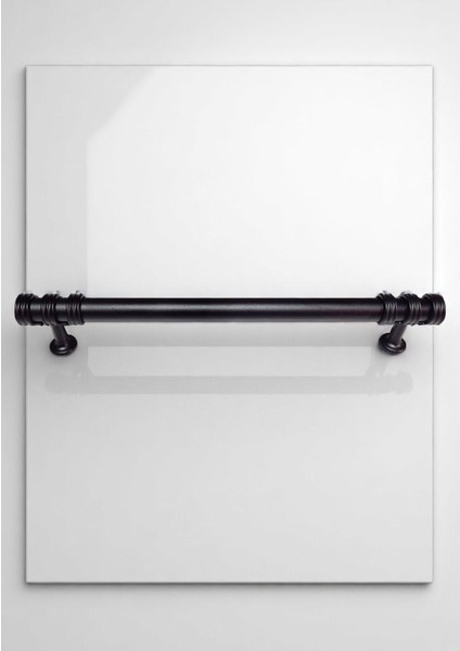 Nesli Alüminyum Metal Lüks Modern Mobilya Çekmece Mutfak Dolabı Kulpu Siyah (10 Adet) modelleri