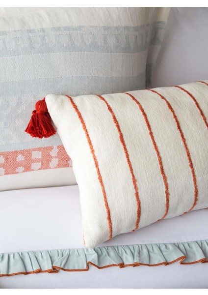 Çift Kişilik Pamuk Yatak Örtüsü Seti Zest Mavı - Yatak Ortusu Set modelleri