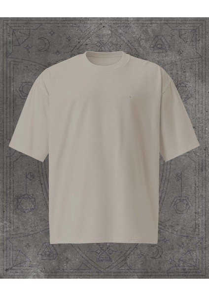 Basic Relaxed Fit Düz Unisex Tişört – Premium Kalite - Yüksek Gramaj %100 Pamuk