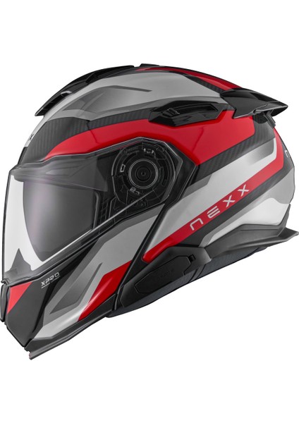 X.lıfetour Pro Mıle Beyaz-Kırmızı Kask