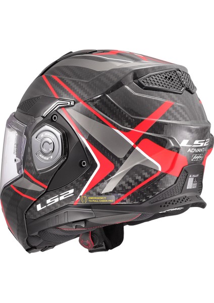 Advant x Karbon Future Iı Kırmızı Kask indirimleri