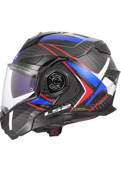 Advant x Karbon Future Iı Beyaz-Mavi Kask indirimleri