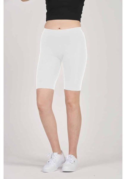 2'li Paket Kadın Modal Bi̇si̇klet Boy Orta Yüksek Bel Di̇z Üstü Ince Si̇yah Likralı Tayt fırsatları