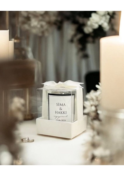 Ilya Design Bardak Shot Mum Söz Nişan Nikah Bebek Hediyelik (10 adet)