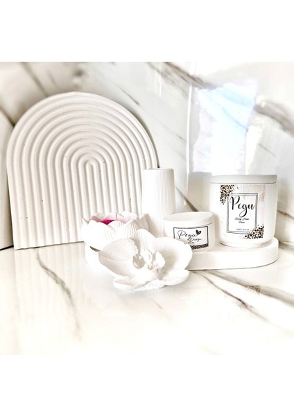 Lux Home 6lı Süper Set , %100 Soya Wax Mum