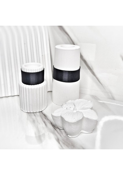 Lux Home 3 Lü Set , Kristal Taşlı Ari Figürlü Mumluk , Şamdan Set fiyatları