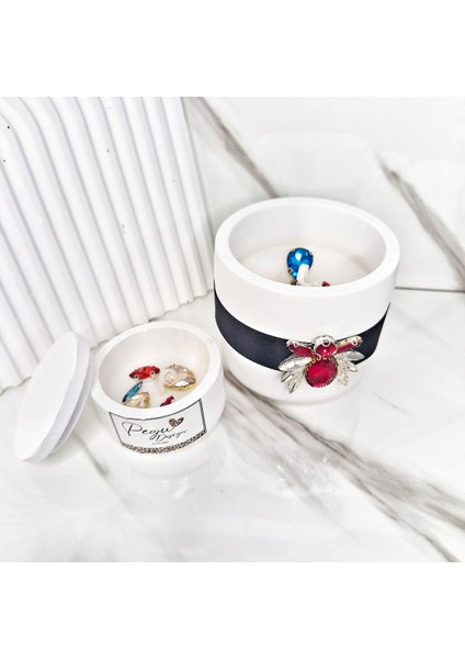 2 Li Arı Figürlü Kristal Taşlı Özel Tasarım %100 Doğal Soya Wax Mum fiyatları