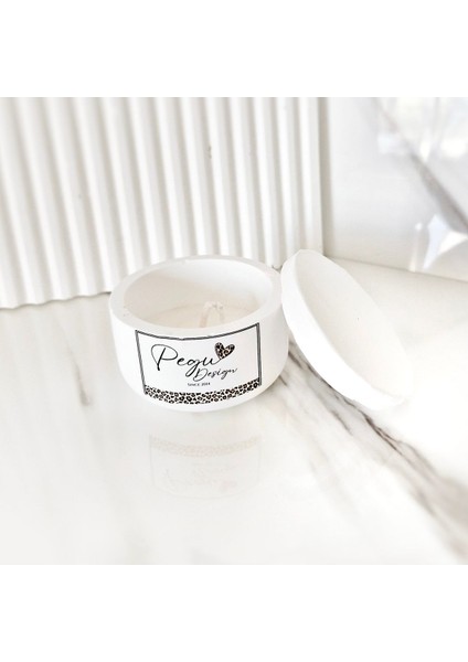 Lux Home %100 Doğal Soya Wax Mum , Kapaklı Minimal Kavanoz Mum fiyatları