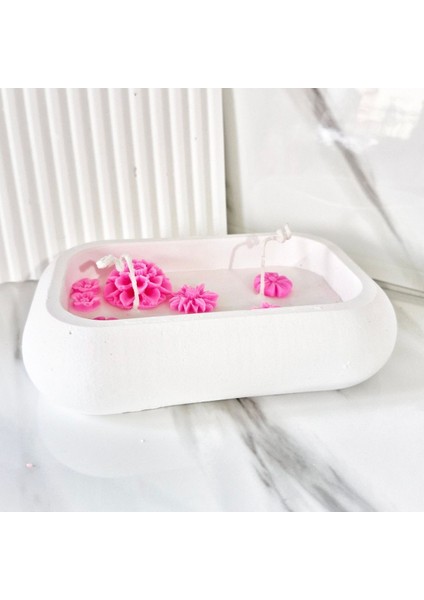 Lux Home Çiçek Bahçesi Serisi Büyük BOY,%100 Soya Wax Mum fiyatları
