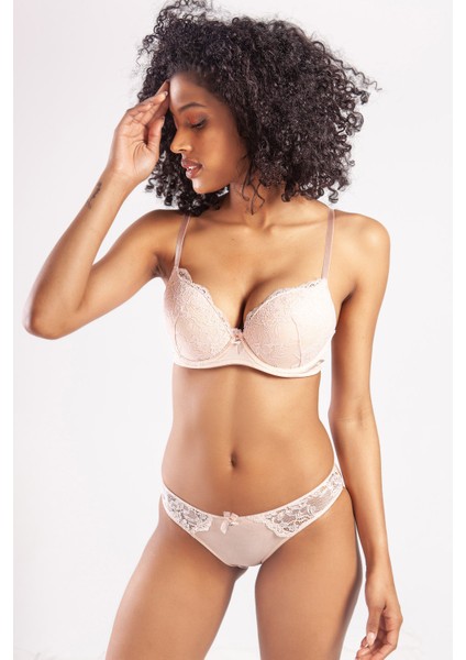 Gracia Foam Cup Push Up Bra,pudra Renk Konforlu ve Şık Sütyen