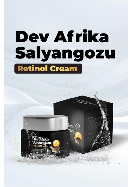 Dev Afrika Salyangozu Retinol Krem