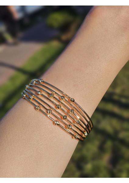 Altın Renk Kaburga Kelepçe Dorika Toplu Ayarlanabilir Kol Aksesuarı Sevgiliye Hediye Kutulu Yollanır modelleri