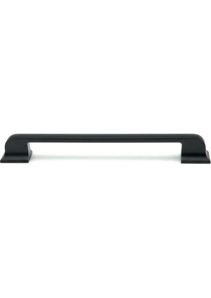 Beta Düz Metal Lüks Modern Mobilya Çekmece Mutfak Dolabı Kulpu Siyah 160MM-192MM (10 Adet) fiyatları
