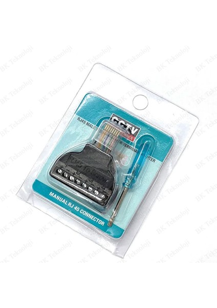 RJ45 8-Pin Vida Terminal Adaptörü RJ45 To Screw Terminal Adapter
