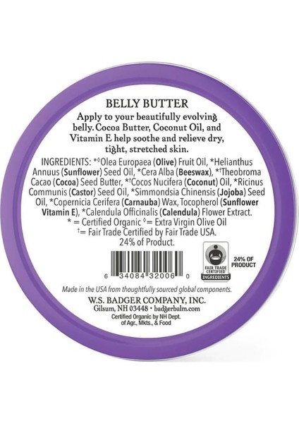 Badger Belly Butter Karın Bölgesi Nemlendirici Krem 56G fiyatları