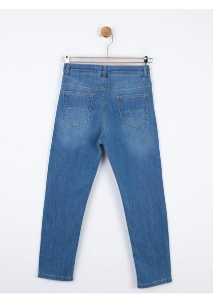 Çocuk Esnek Ince Kumaş Kot Pantolon fırsatları