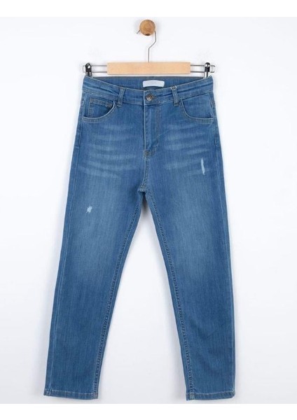 Çocuk Esnek Ince Kumaş Kot Pantolon modelleri