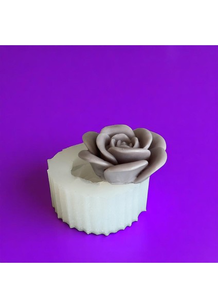 Açmış Çiçek Silikon Kalıp