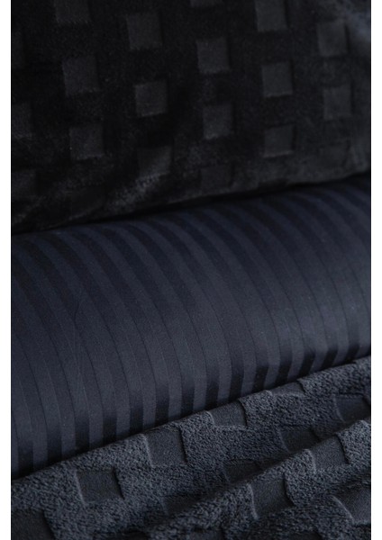 Cıft Kısılık Unıque Touch Nevresım Tk Tımes Black - Nevresım fiyatları