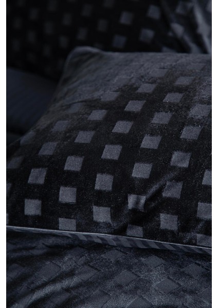 Cıft Kısılık Unıque Touch Nevresım Tk Tımes Black - Nevresım fırsatları