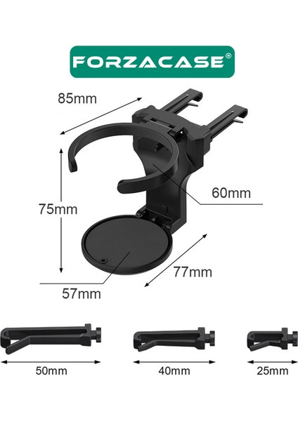 Havalandırma Montajlı Araç Içi Katlanabilir Bardak Şişe Biberon Içecek Tutucu - FC1079 fiyatları