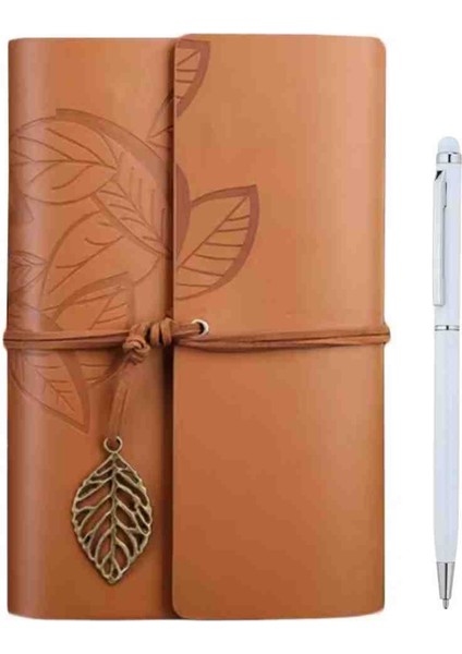 Özel El Yapımı Deri Kapaklı Eskitme Sayfa Defter & Özel Kalem Hediyeli – Vintage Nostaljik Günlük, Anı, Hatıra, Ajanda Özel Gün Hediyesi indirimleri