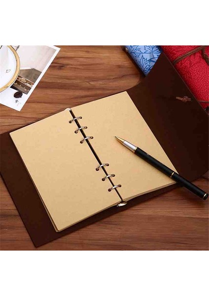 Özel El Yapımı Deri Kapaklı Eskitme Sayfa Defter & Özel Kalem Hediyeli – Vintage Nostaljik Günlük, Anı, Hatıra, Ajanda Özel Gün Hediyesi fırsatları