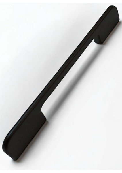 Tiran Alüminyum Metal Lüks Modern Mobilya Çekmece Mutfak Dolabı Kulpu Siyah 160MM (10 Adet) fırsatları